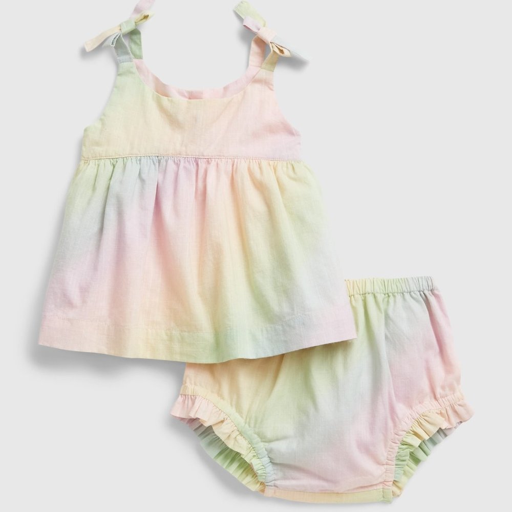 GAP Baby Rainbow Outfit Set 3-6M
